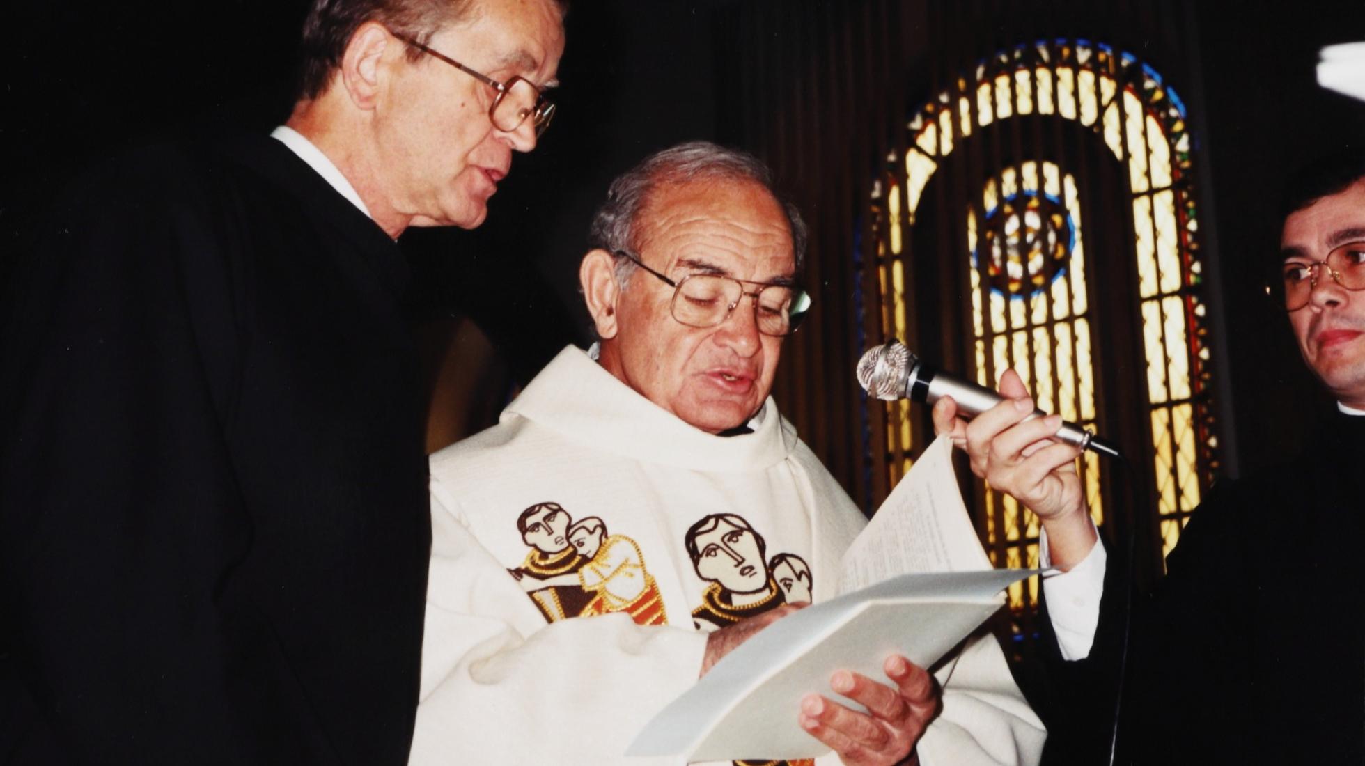 Celebração das Bodas de Ouro de Profissão Religiosa. Casa de Saúde do Telhal, 1995.